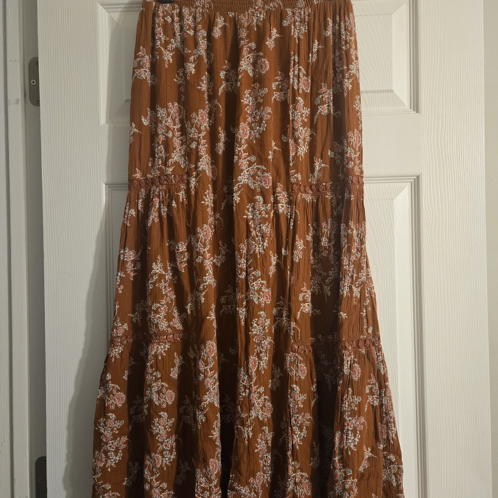 Angie floral wide leg pants